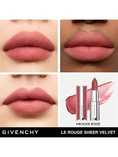 givenchy nude boise lipstick